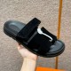 에르메스 Hermes 180 Chypre sandal Chamois&89 Noir