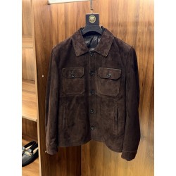 키톤 Kiton 레더자켓