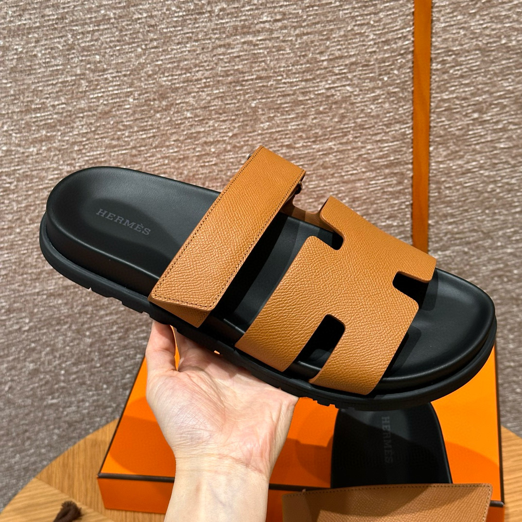 에르메스 Hermes 180 Chypre Sandal Epsom&37 Gold