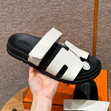 에르메스 Hermes 180 Chypre Sandal Epsom&Blanc