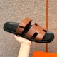 에르메스 Hermes 180 Chypre sandal  Matte Alligator&37 Gold
