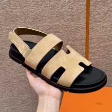 에르메스 Hermes 179 Genius sandal Chamois&Marble beige