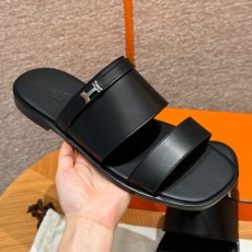 에르메스 Hermes 062 Joao Sandal Calfskin&89 Noir