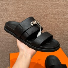 에르메스 Hermes 161 Jackson sandal Epsom&89 Noir