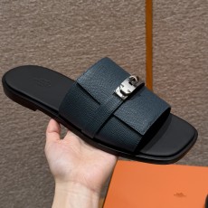 에르메스 Hermes 183 Gabriel sandal Epsom&Marine