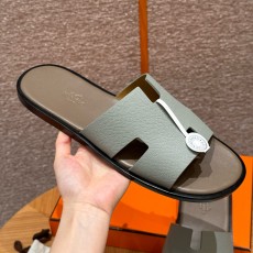 에르메스 Hermes 182 Izmir sandal Epsom&8U Blueglacier
