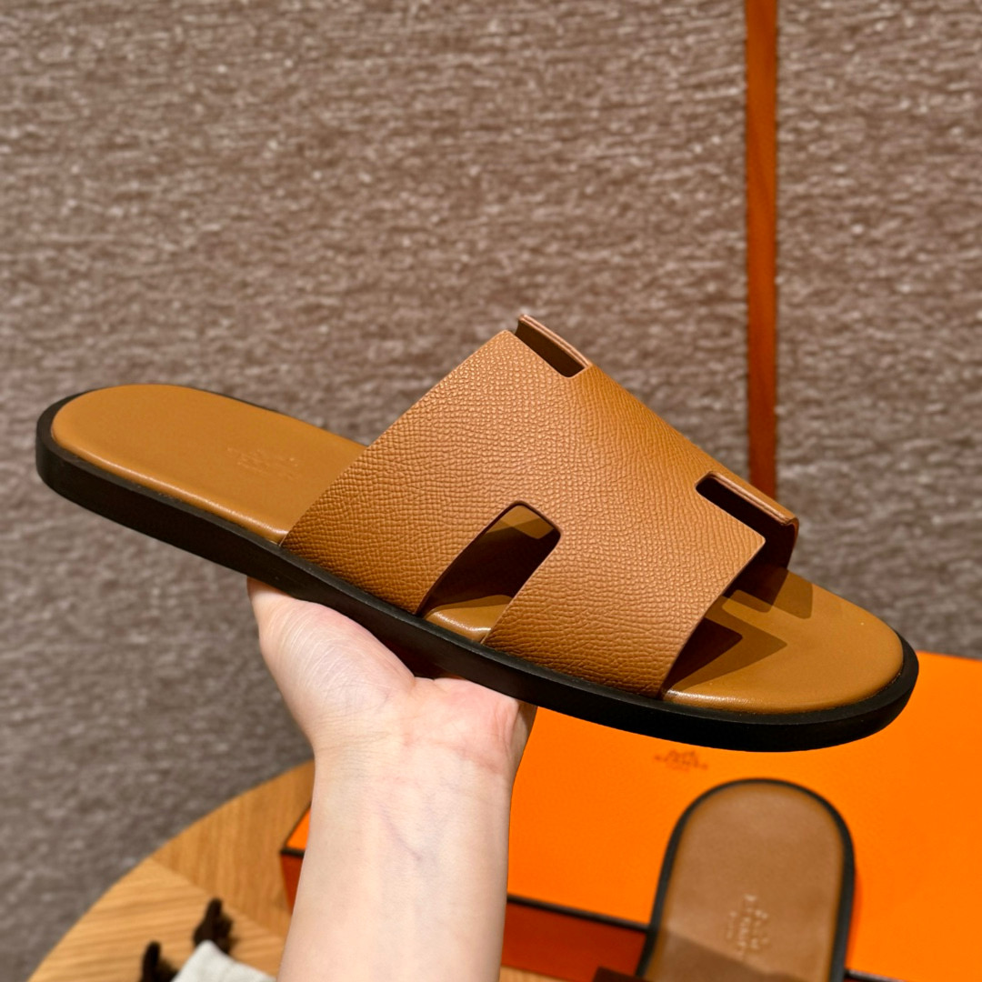 에르메스 Hermes 182 Izmir sandal Epsom&37 Gold