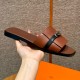 에르메스 Hermes 183 Giulia sandal Calfskin&OG Rouge Sellier