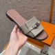 에르메스 Hermes 183 Giulia sandal Calfskin&Pebble Beige