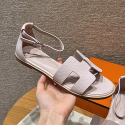 에르메스 Hermes 196 Santorini sandal Epsom&Terre Cuite 2