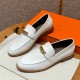 에르메스 Hermes 227 Destin loafer Calfskin&Blanc gold