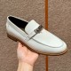에르메스 Hermes 227 Destin loafer Calfskin&Blanc silver