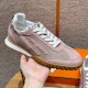 에르메스 Hermes 618 Jet Sneaker Chamois&Rose