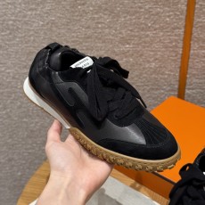 에르메스 Hermes 618 Jet Sneaker Deer and Goat&Black
