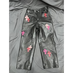 크롬하츠 Chrome Hearts 레더 바지