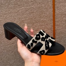에르메스 Hermes 185 Oasis sandal Chamois&Beige Espuisse and Noir
