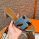 에르메스 Hermes 185 Oasis sandal Cowboy&Light cowboy blue