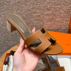에르메스 Hermes 185 Oasis sandal Epsom&37 Gold