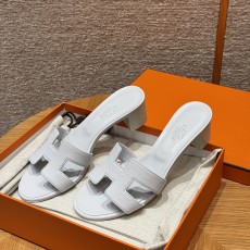 에르메스 Hermes 185 Oasis sandal Epsom&Blue Chacier