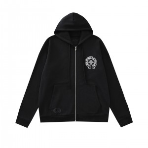 크롬하츠 홀스슈 후디 블랙 - 호놀룰루 한정