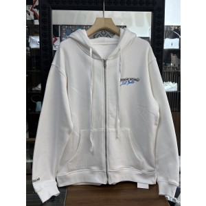 크롬하츠 Chrome Hearts Horseshoe Hoodie White - St .Barth Exclusive  후드 집업