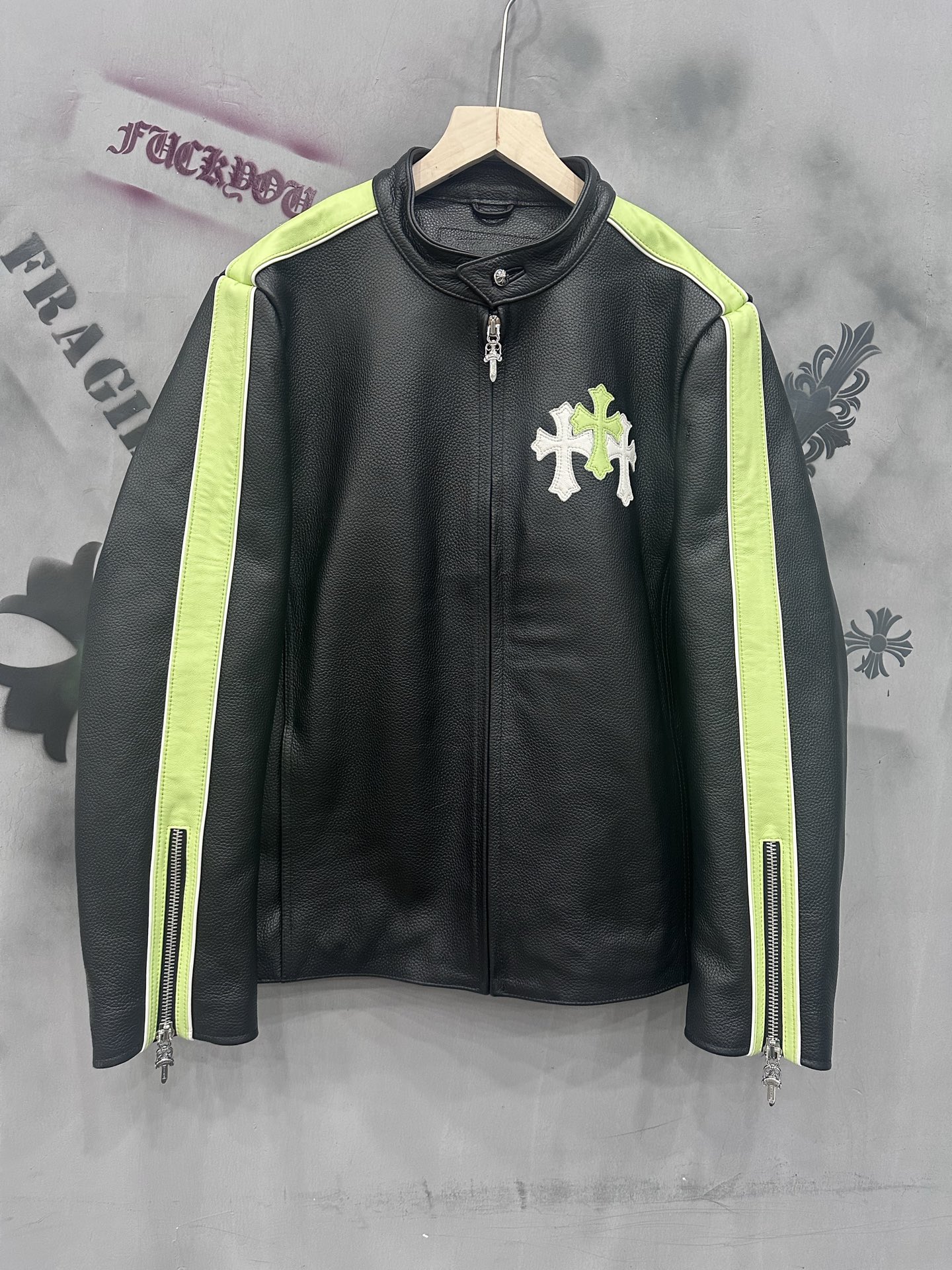 크롬하츠 Chrome Hearts 레더 재킷