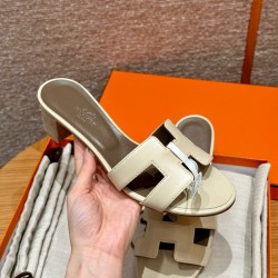 에르메스 Hermes 185 Oasis sandal Calfskin 10 Craie