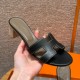 에르메스 Hermes 185 Oasis sandal Swift&89 Noir