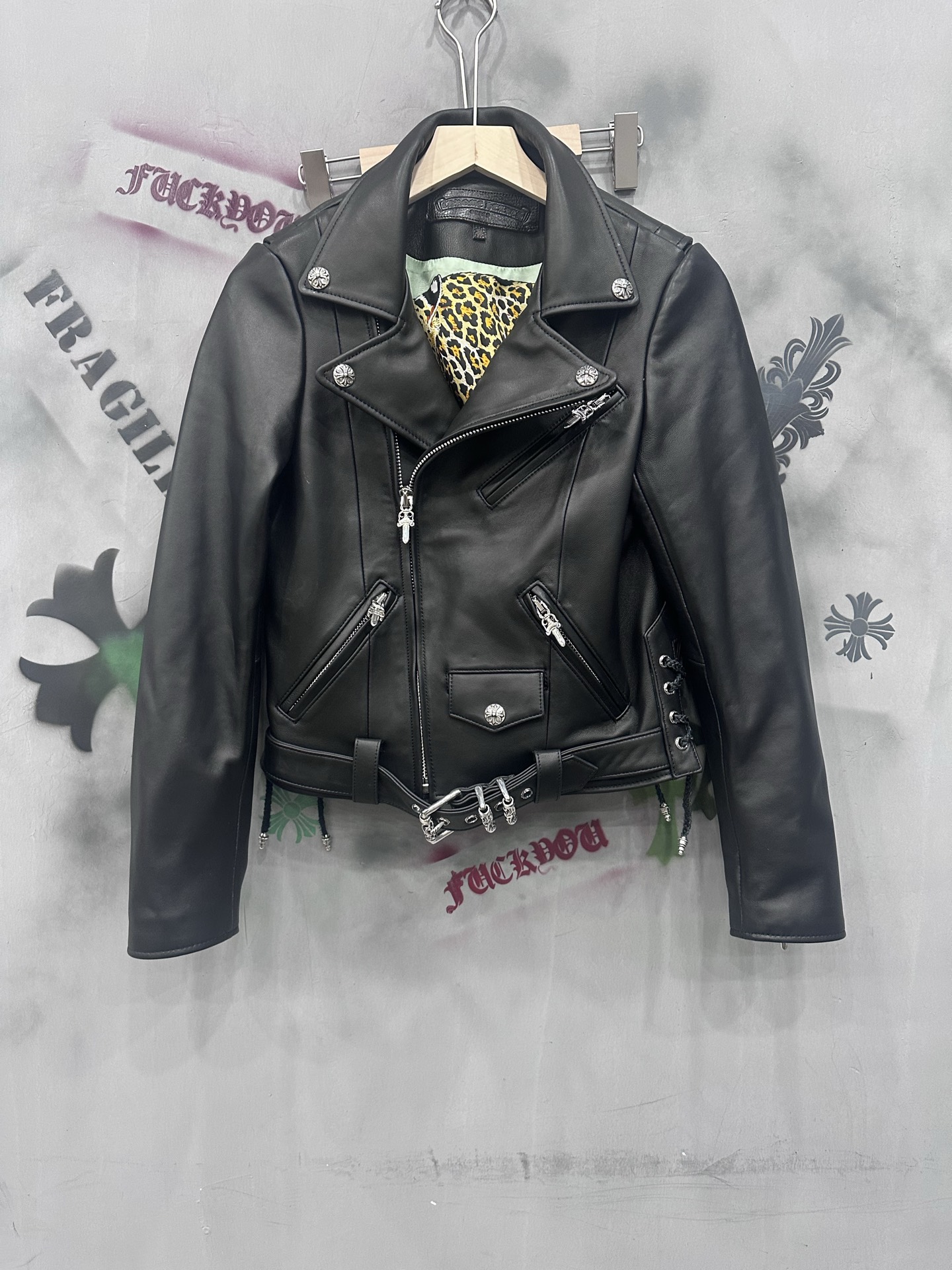 크롬하츠 Chrome Hearts 레더 재킷