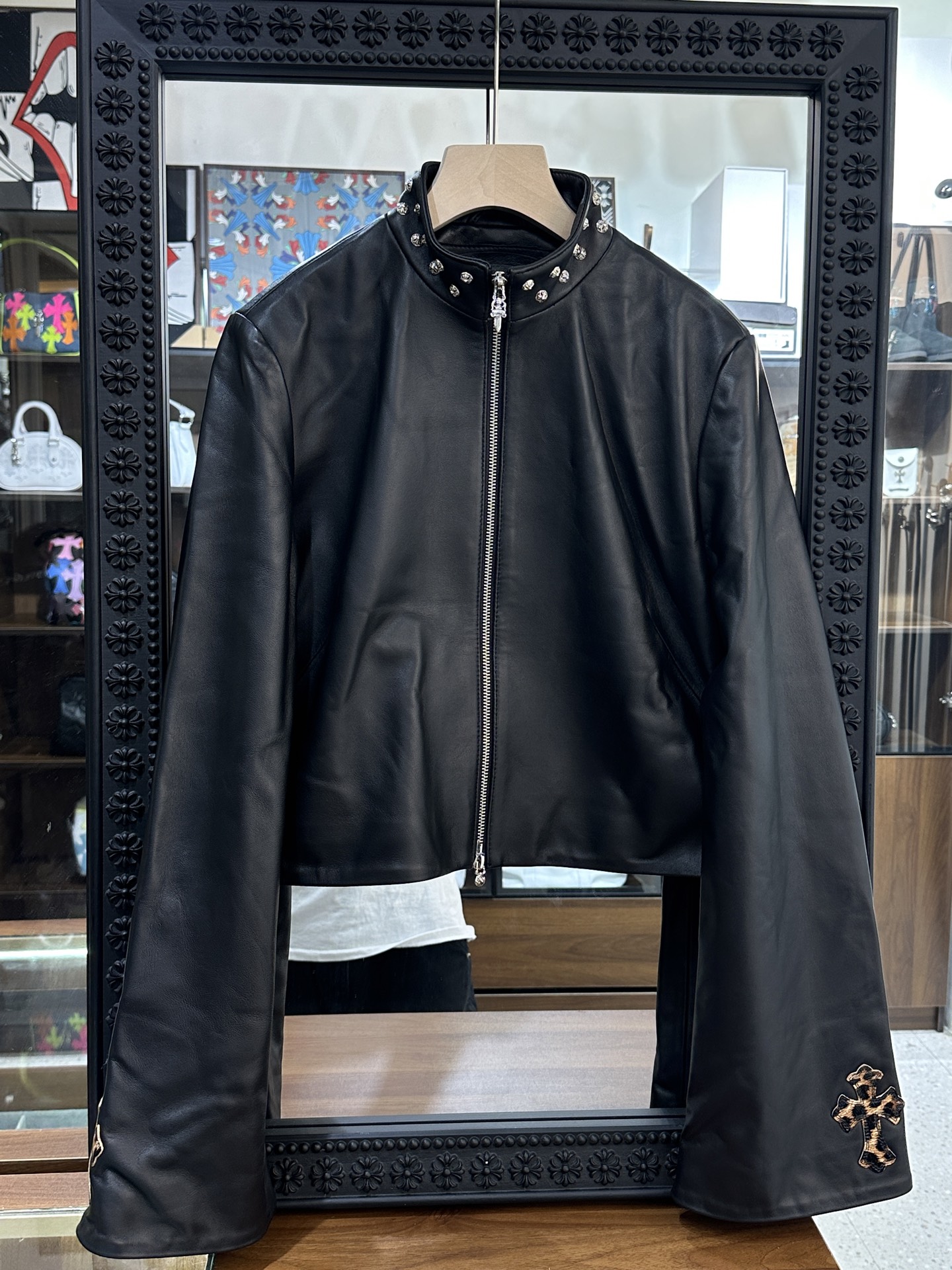 크롬하츠 Chrome Hearts 레더 재킷