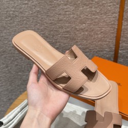 에르메스 Hermes 181 Oran sandal Epsom&Pelino beige