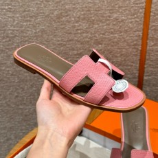 에르메스 Hermes 181 Oran sandal Lizard&94 Terre Cuite
