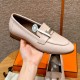 에르메스 Hermes 192 Royal loafer Goathide&Light pink