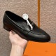 에르메스 Hermes 192 Royal loafer Goatskin&89 Noir