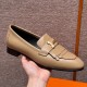 에르메스 Hermes 192 Royal loafer Goathide&Beige Sable