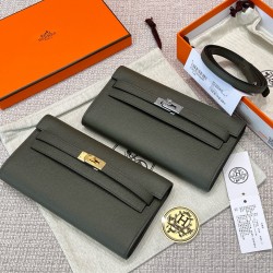 에르메스 Hermes Kelly to go Epsom C6 Vert de Girs
