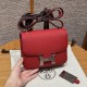 에르메스 Hermes Constance with mirror 19cm Epsom Q5 Rouge Casque/silver