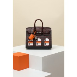 에르메스 Hermes Birkin Faubourg 20cm 0G Rouge seller/46 Ebene/55 Rouge H/10 Craie/93 Orange