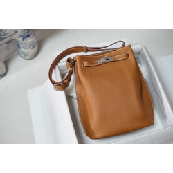 에르메스 Hermes So Kelly 28cm 37 Gold/silver