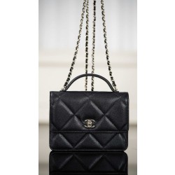 샤넬 Chanel 25K Backpack Black 18cm