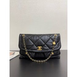 샤넬 Chanel 25k Hobo 99519 Black 45cm