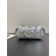 샤넬 Chanel 25k Chain Handle Bowling Bag 99517 silver 24cm