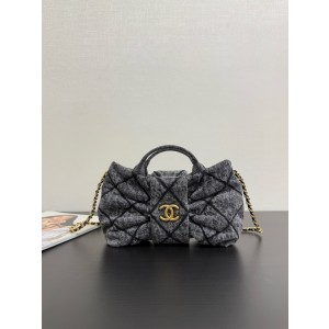 샤넬 Chanel 25k AS5849 Mini Bow Bag 99515 Black 26cm