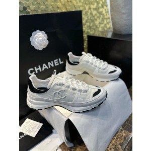 샤넬 CHANEL 25A G46609 스니커즈 White