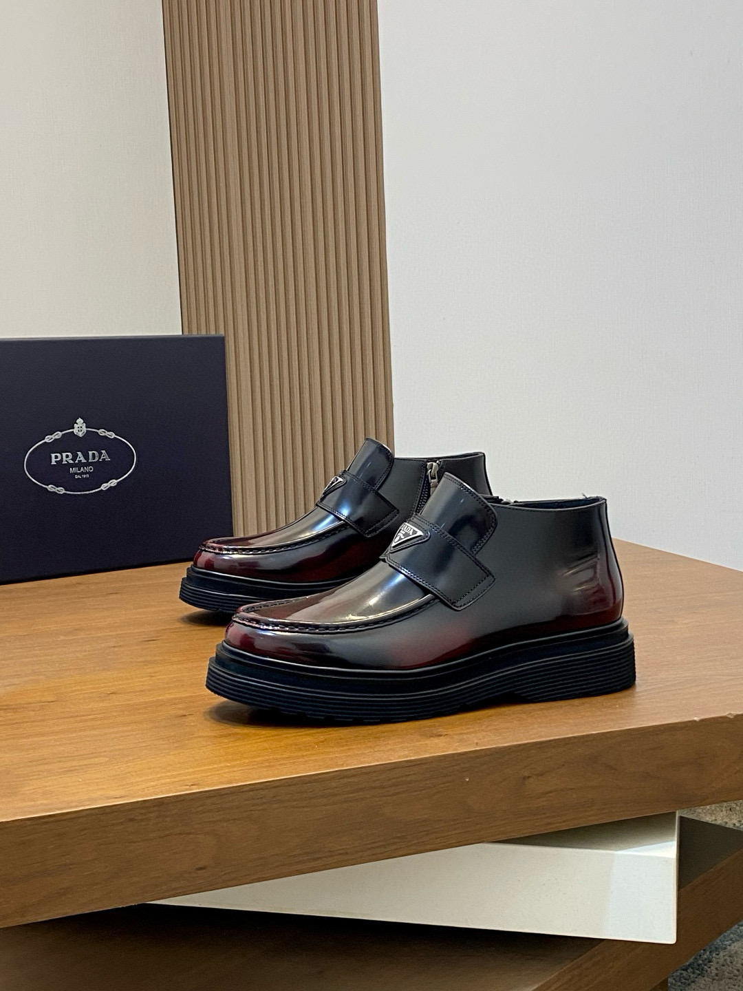 프라다 Prada 앵클 부츠