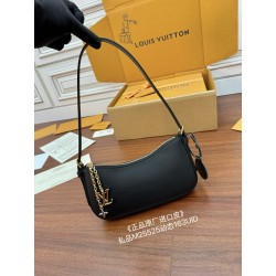 루이비통 Louis Vuitton M25525 Pochette LV Bloom Black 23cm