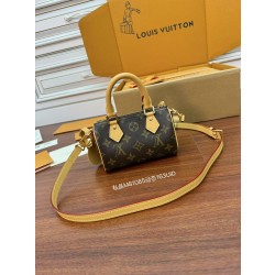 루이비통 Louis Vuitton M81085 Nano Speedy Monogram 16cm