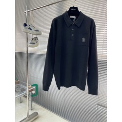 브루넬로 쿠치넬리 Brunello Cucineli 긴팔 티셔츠