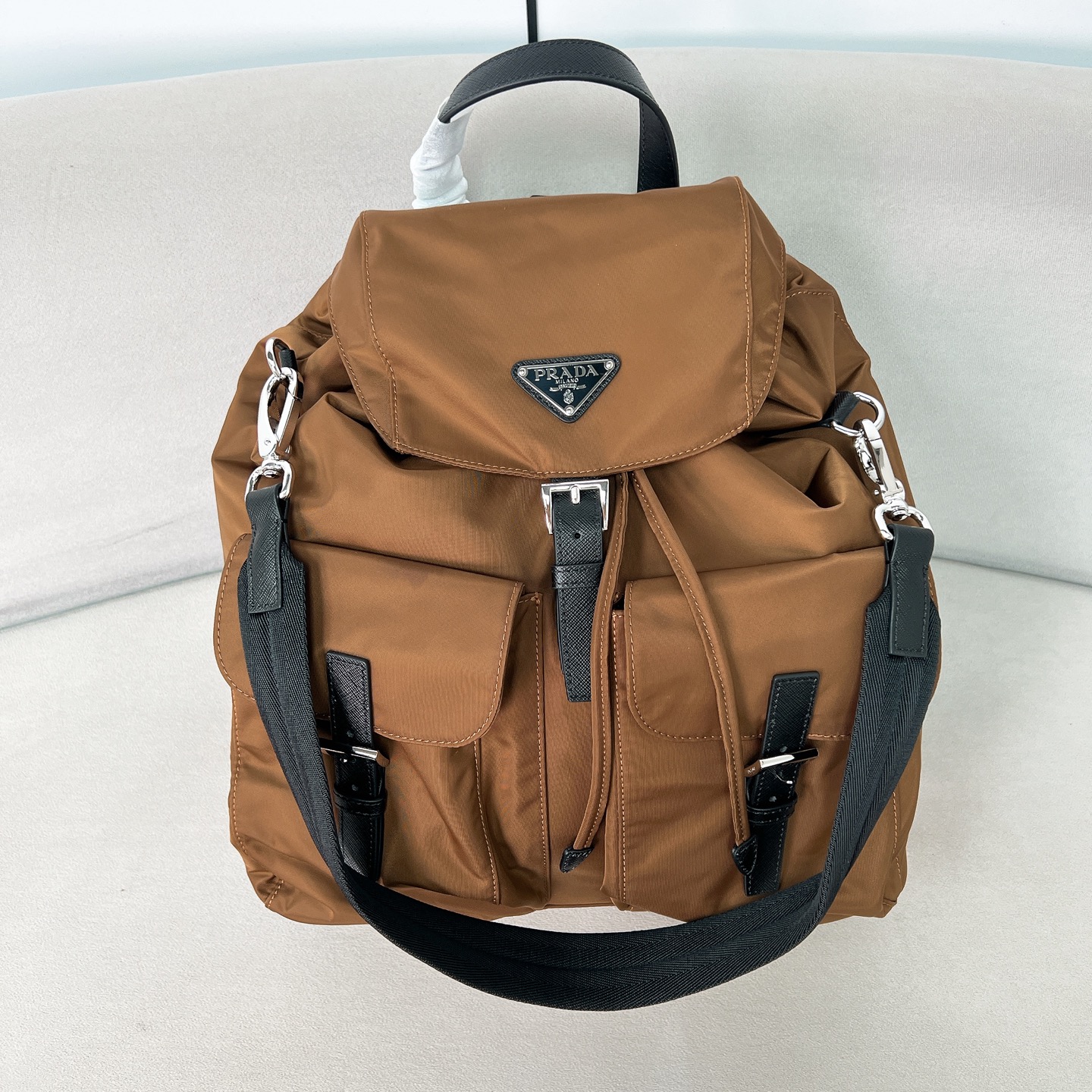 프라다 Prada 2VZ110 리나일론 백팩 39cm