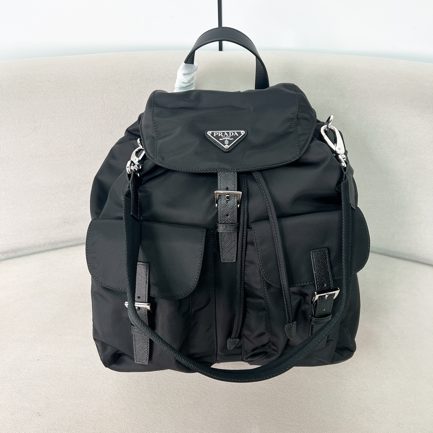 프라다 Prada 2VZ110 리나일론 백팩 39cm